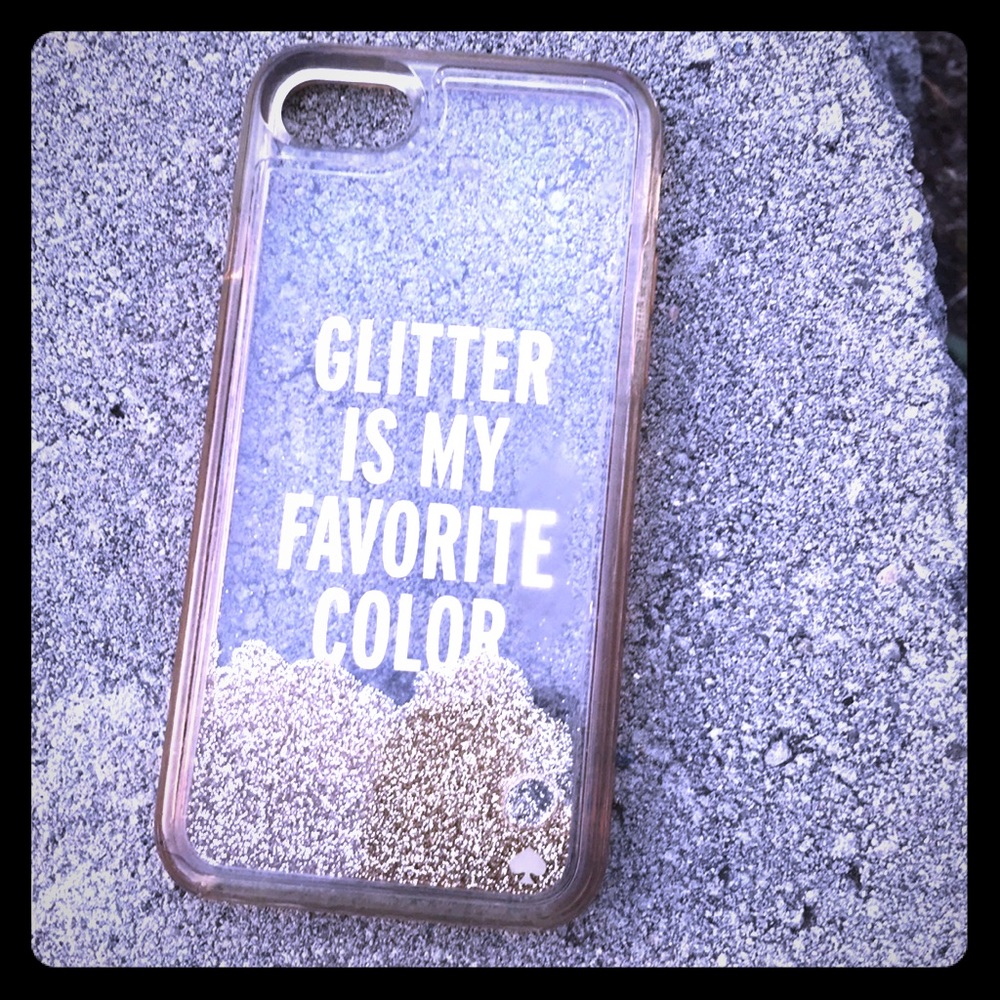 iPhone 7 Kate Spade “Glitter is my Favorite Color”